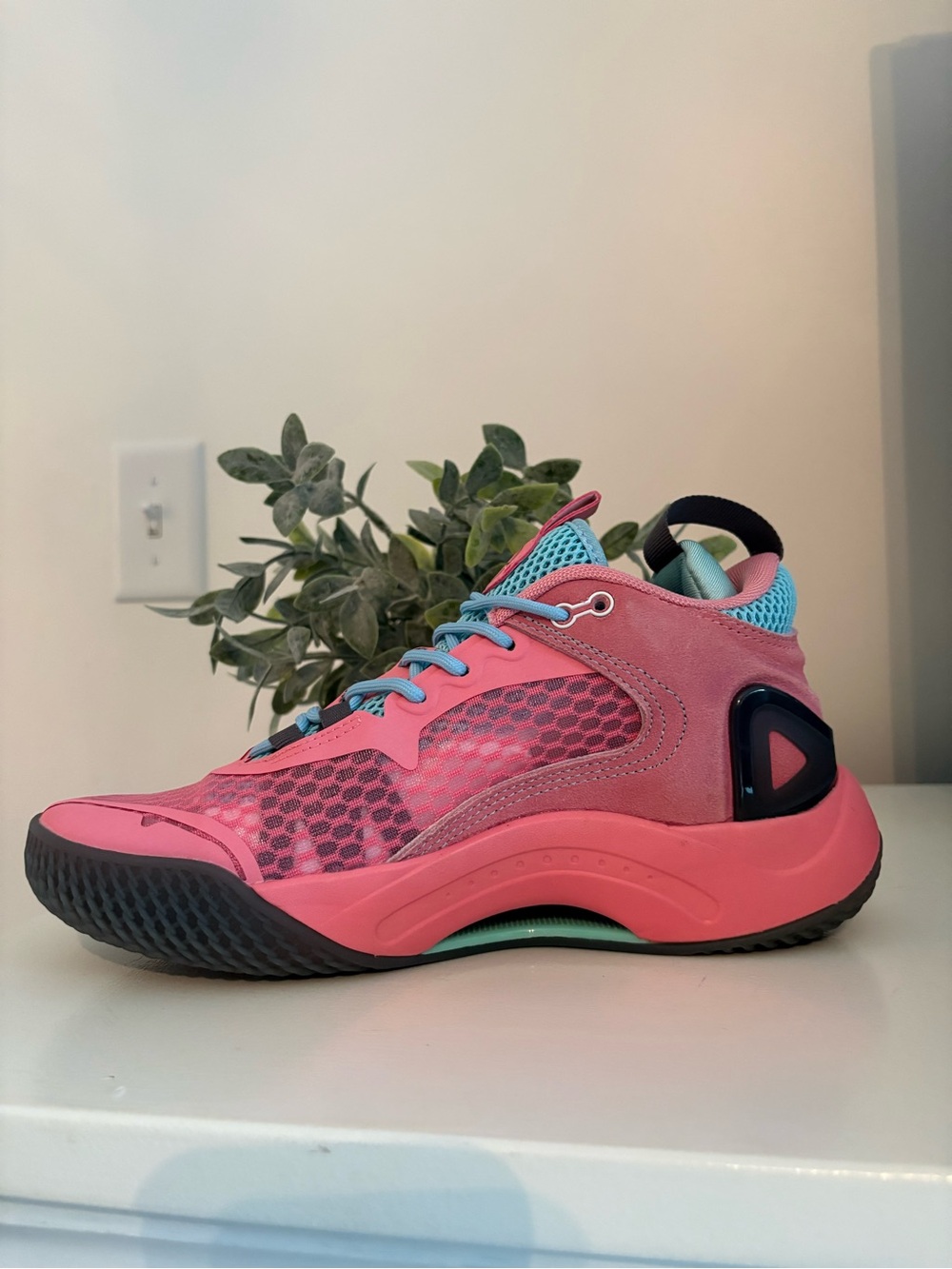 And1 Pink and Aqua Women's Sneakers
